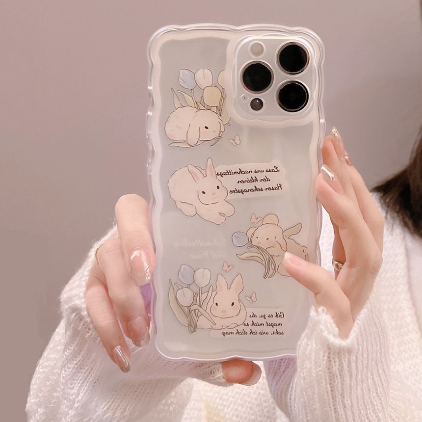 Transparent Phone Rabbit Case