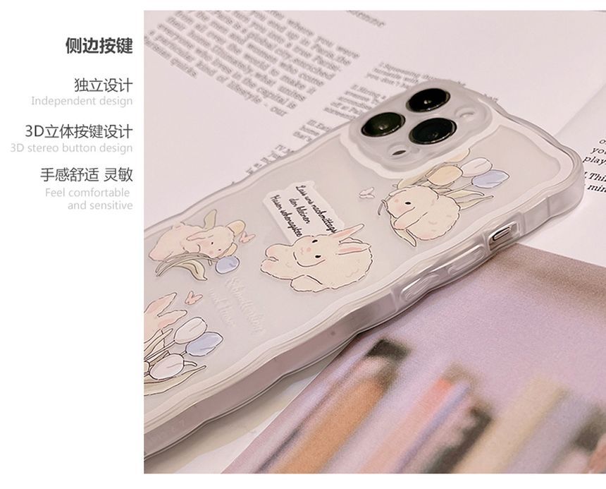 Transparent Phone Rabbit Case