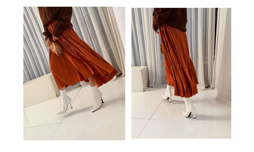 Boots Stiletto Short Pointed