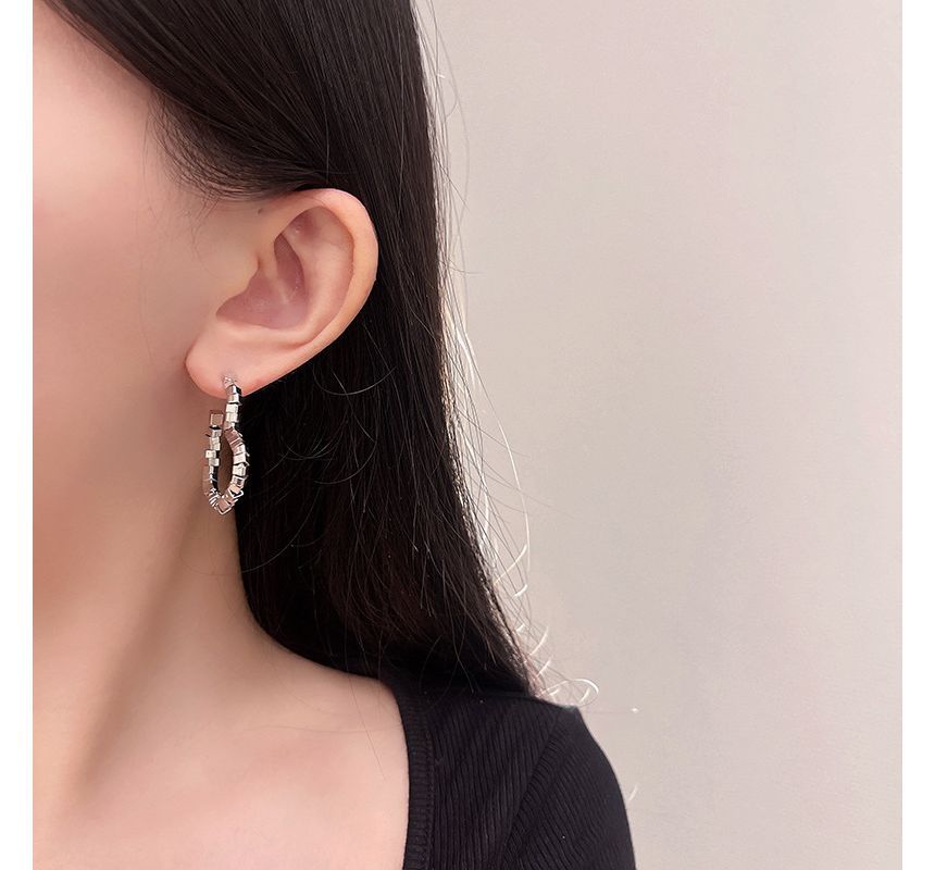 Alloy Earring Heart
