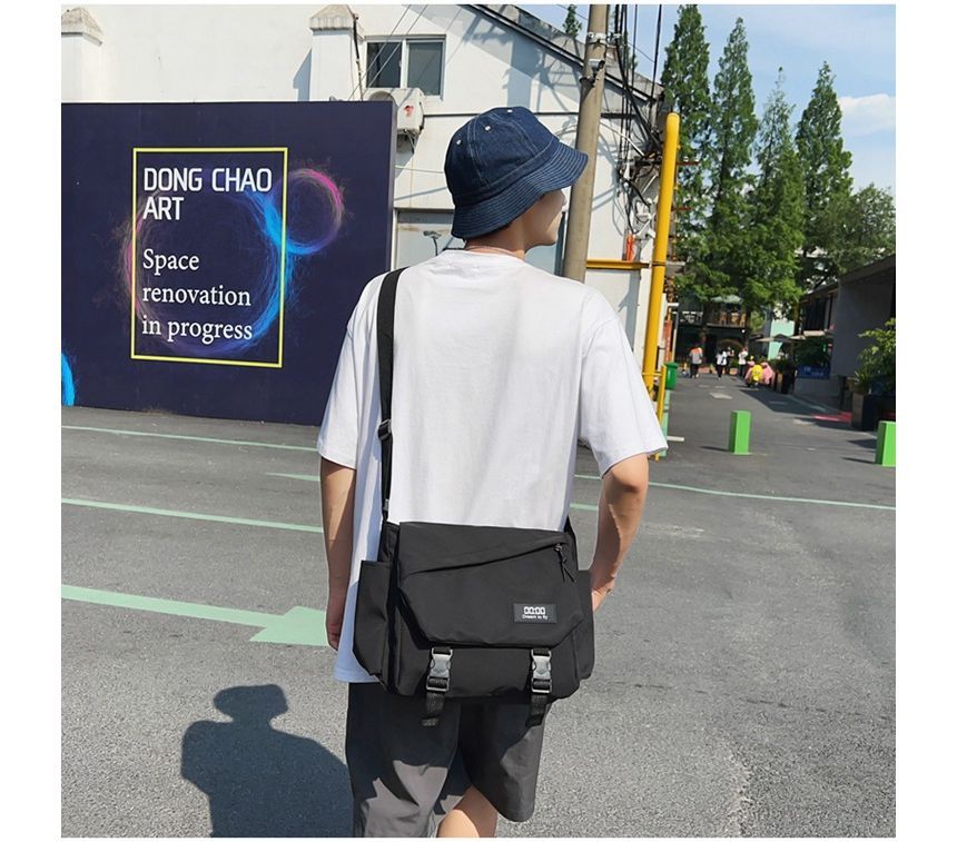 Buckled Nylon Bag Crossbody