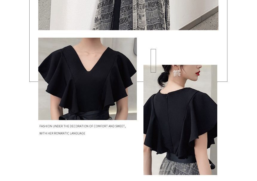 Dress Short-Sleeve Evening Gown A-Line Cocktail /