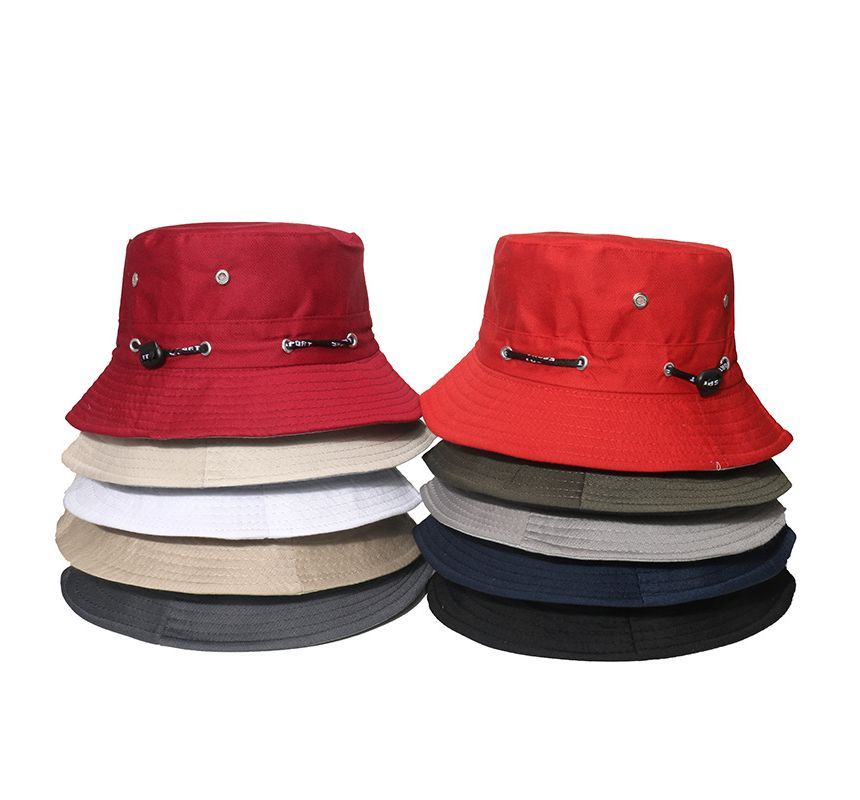 Camouflage Print / Hat Plain Bucket