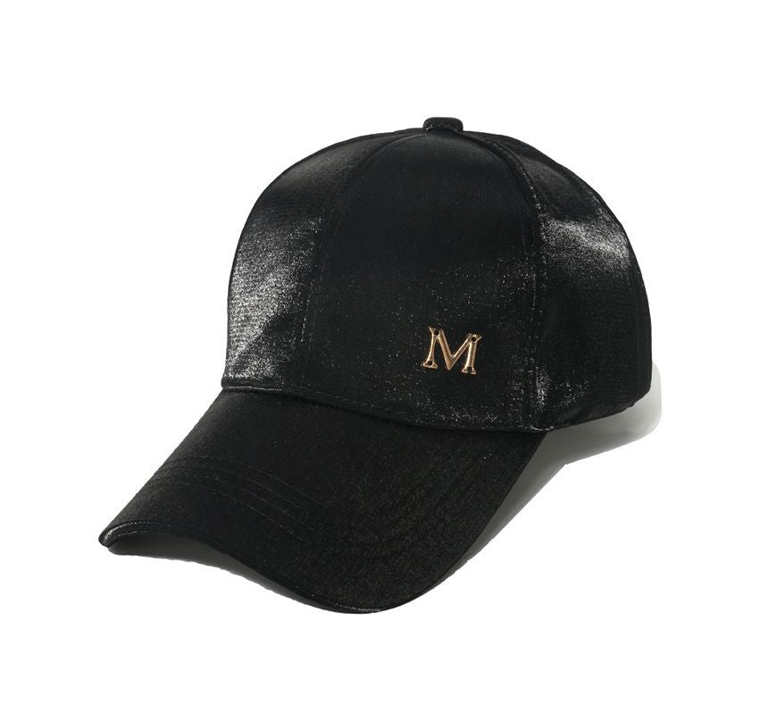 Lettering Satin Cap Baseball