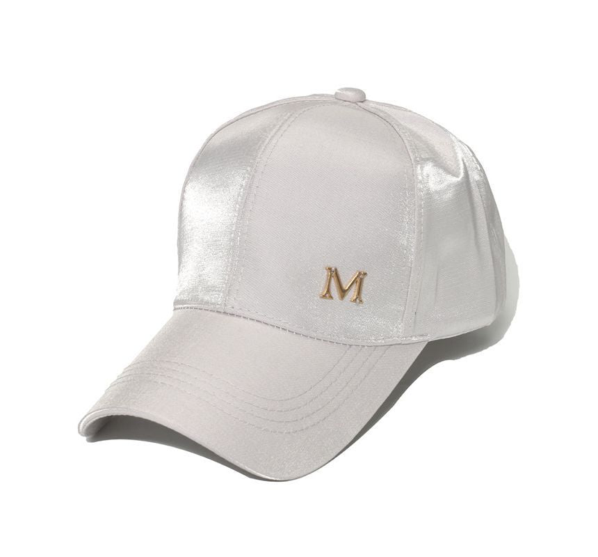 Lettering Satin Cap Baseball