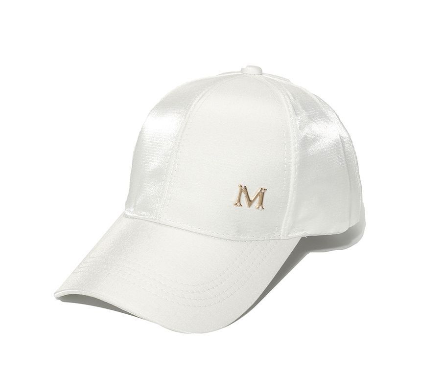 Lettering Satin Cap Baseball