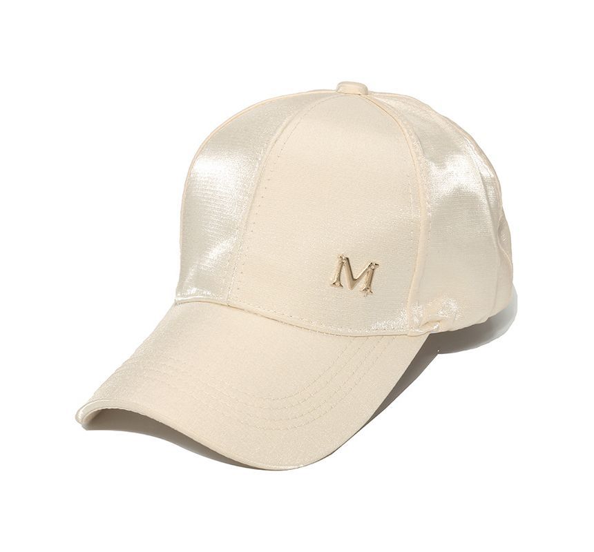 Lettering Satin Cap Baseball