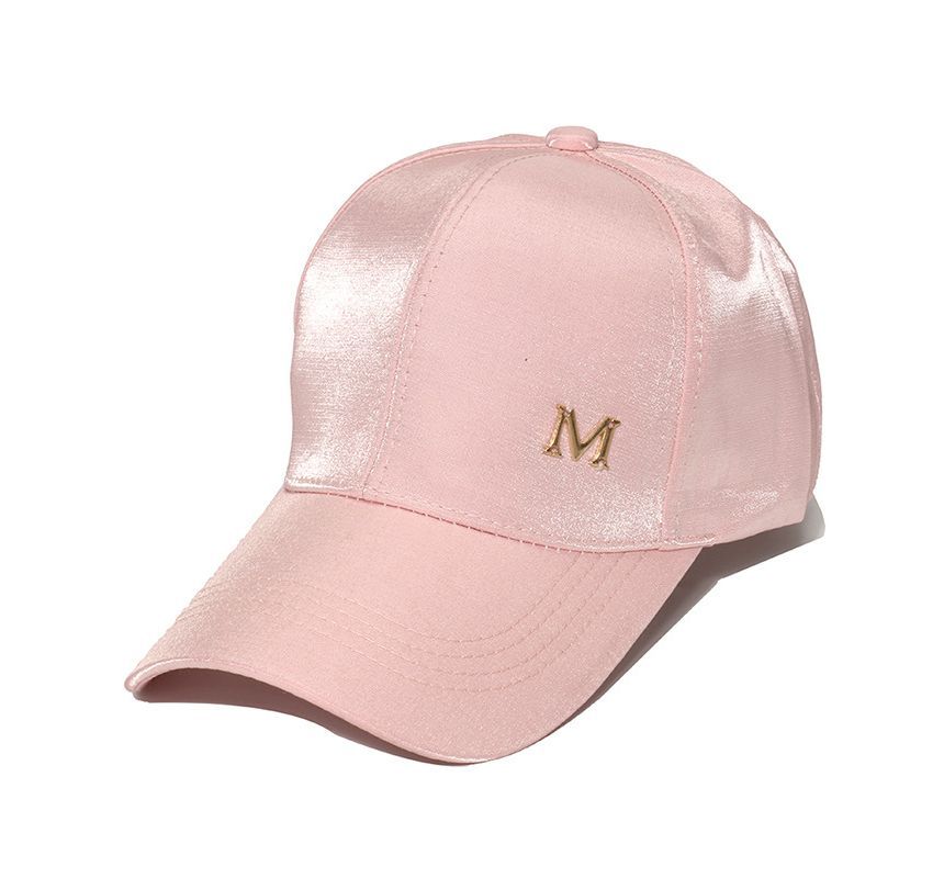 Lettering Satin Cap Baseball