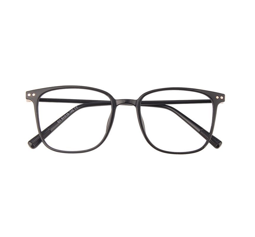Light Blocking Square Glasses Blue
