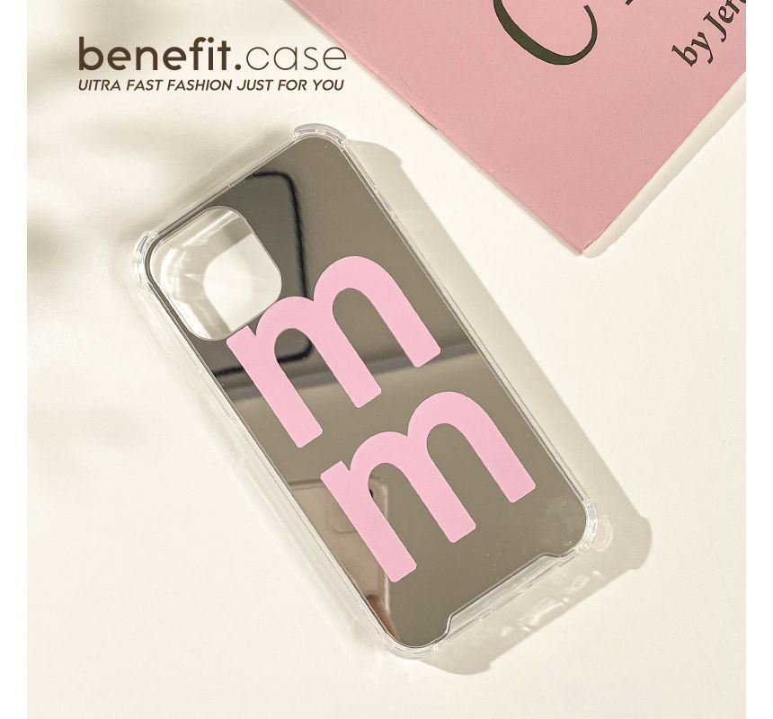 Case Phone Mirrored Lettering