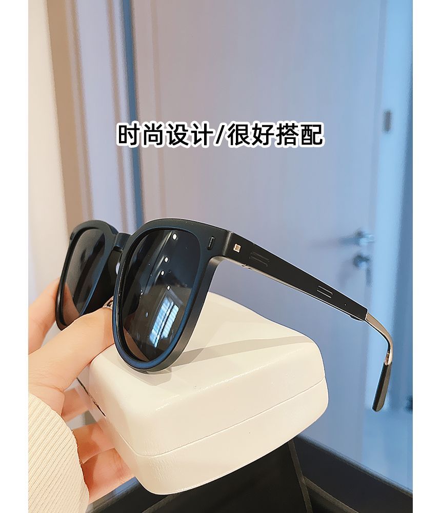 Sunglasses Round Foldable