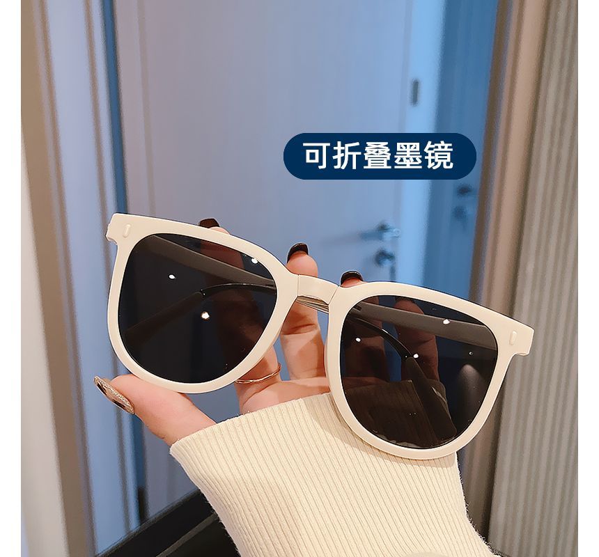 Sunglasses Round Foldable