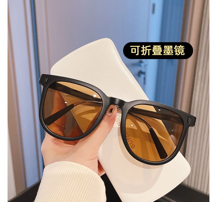 Sunglasses Round Foldable