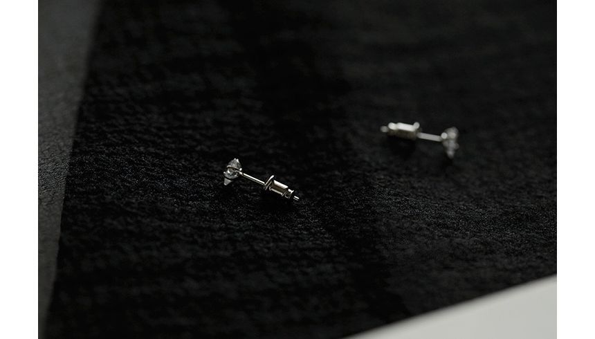 Rhinestone Stud Star Earring