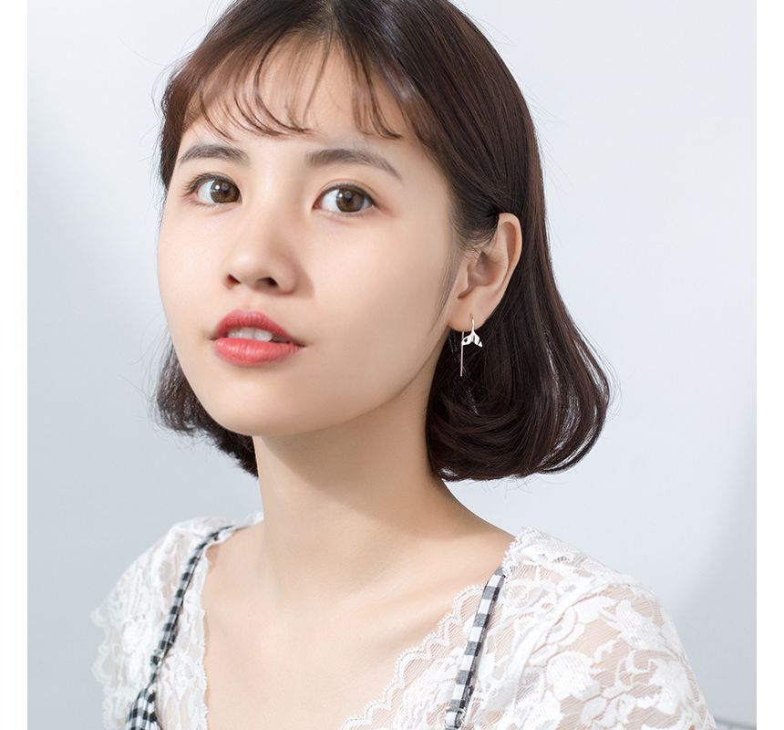 Fish Drop Tail Earring