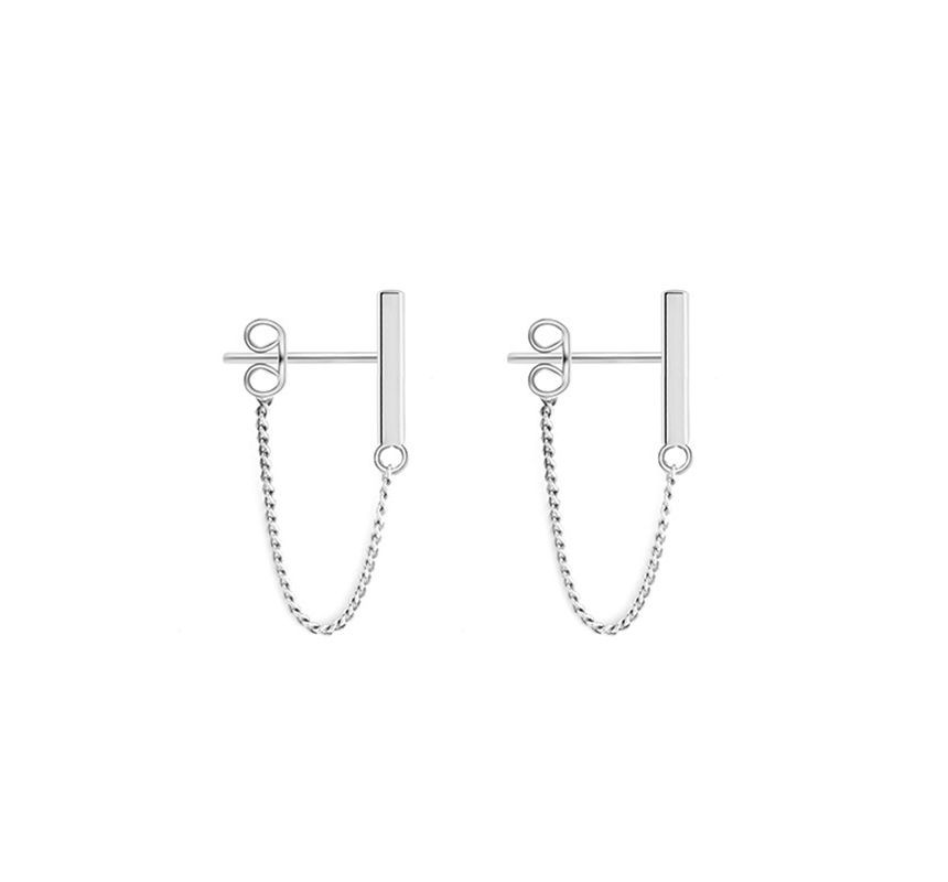 Metal Chain Earring