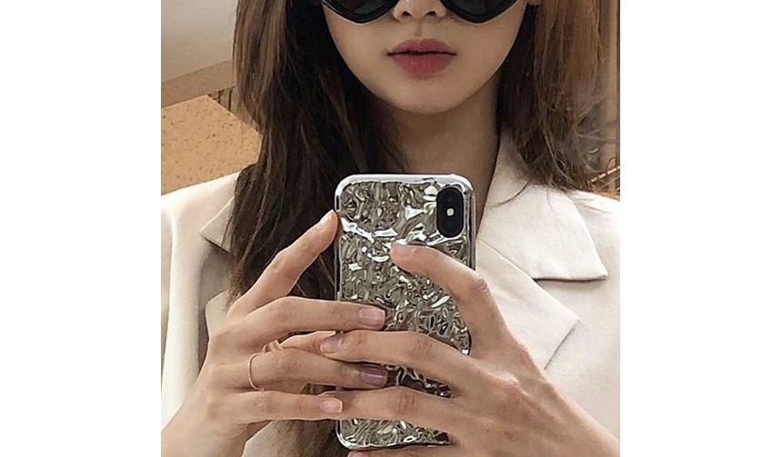 Textured Phone Case Metallic