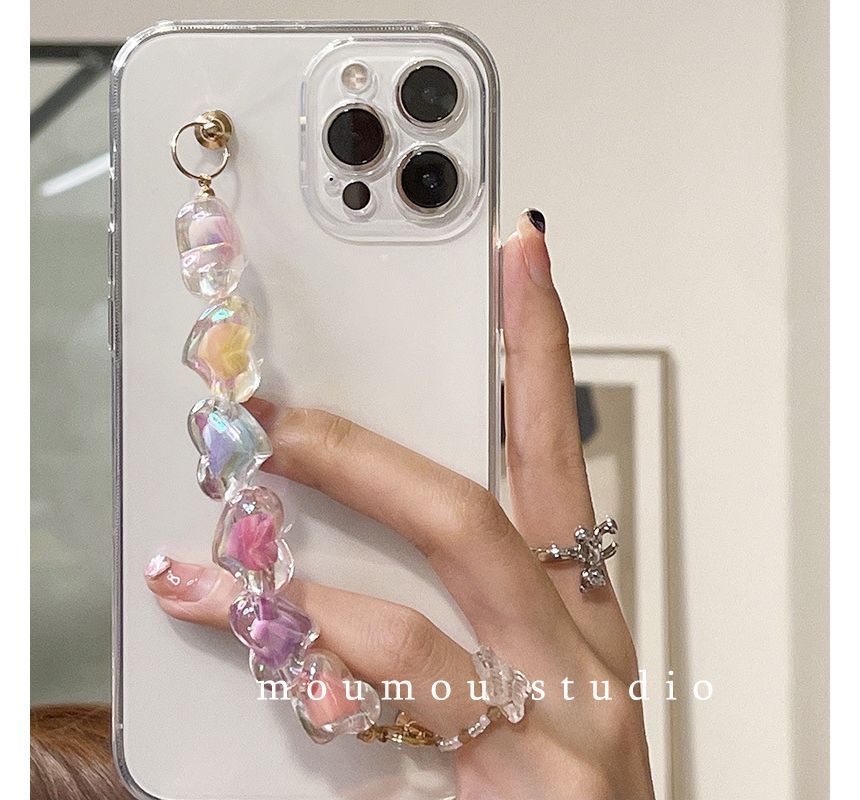 Case Transparent Phone Chain