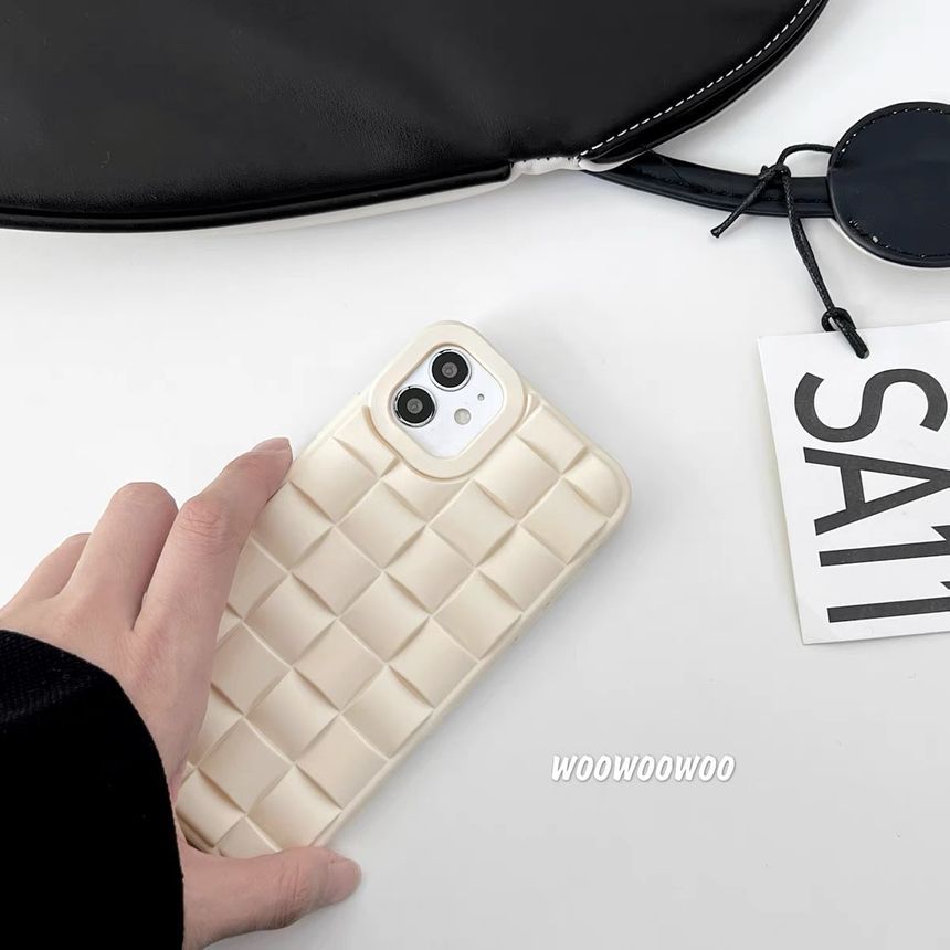 Case Phone Woven Faux