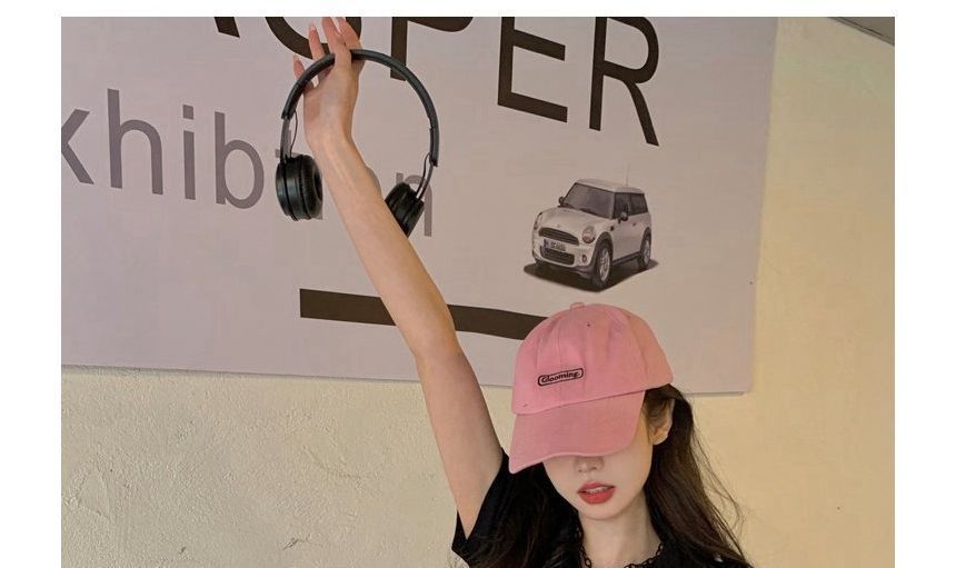 Plain Top Short-Sleeve Crop Polo