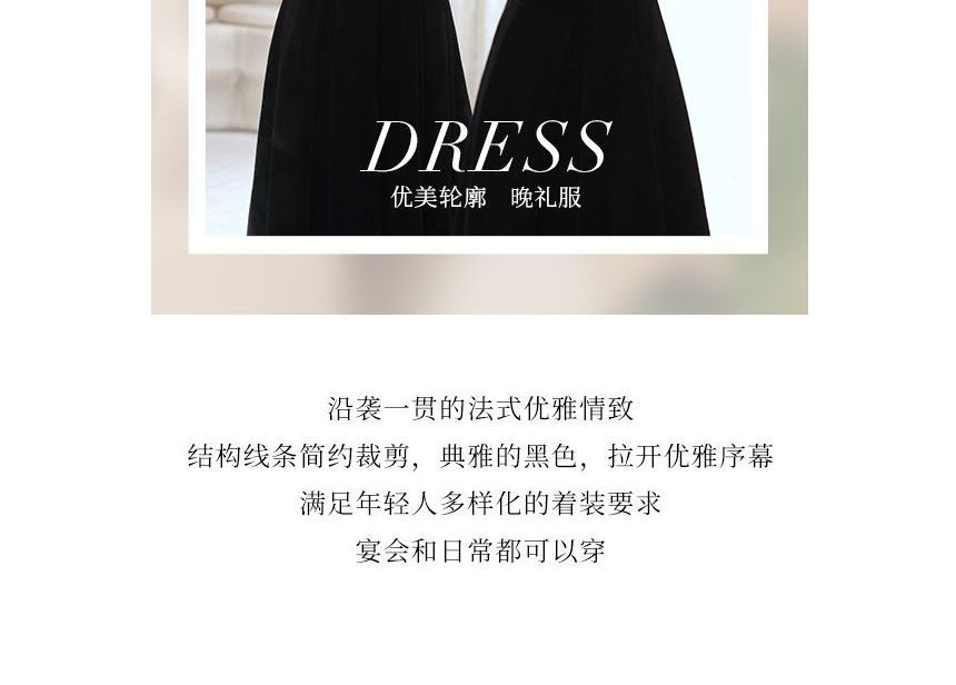 Gown Neck / A-Line Evening Square Dress Rhinestone Long-Sleeve Cocktail