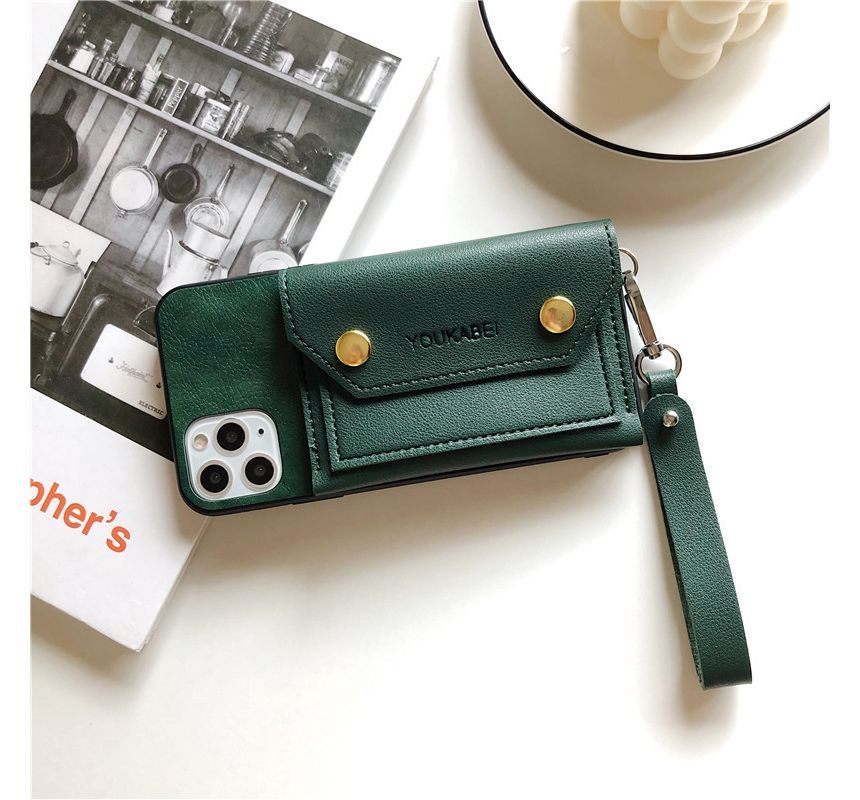 Phone Faux Leather Case Purse Coin