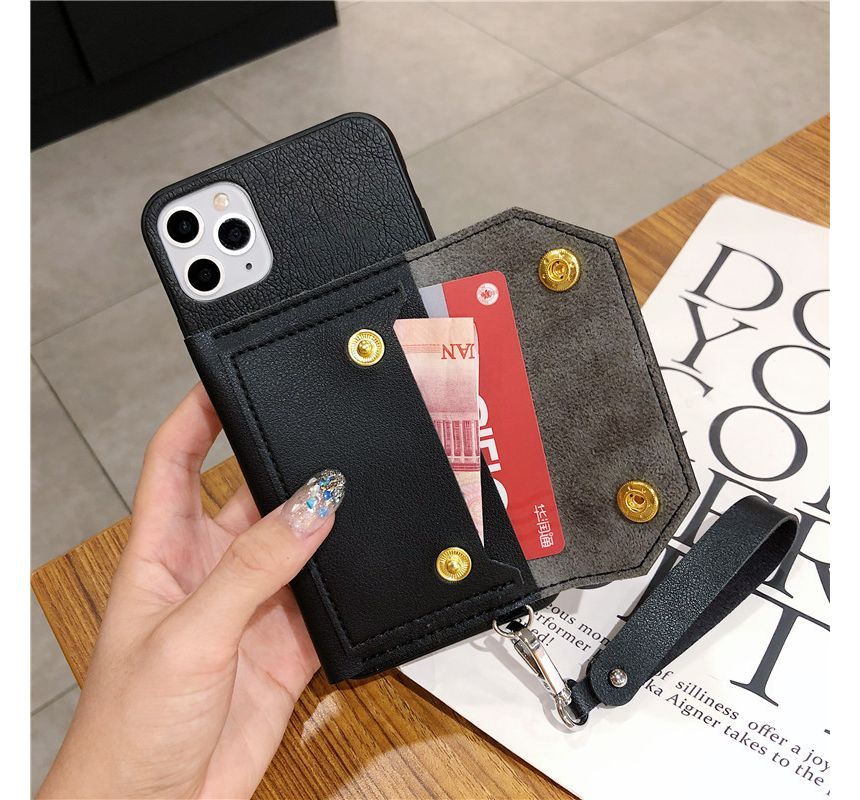 Phone Faux Leather Case Purse Coin