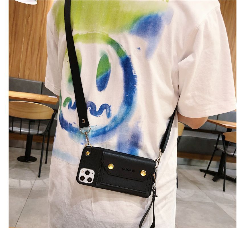 Phone Faux Leather Case Purse Coin