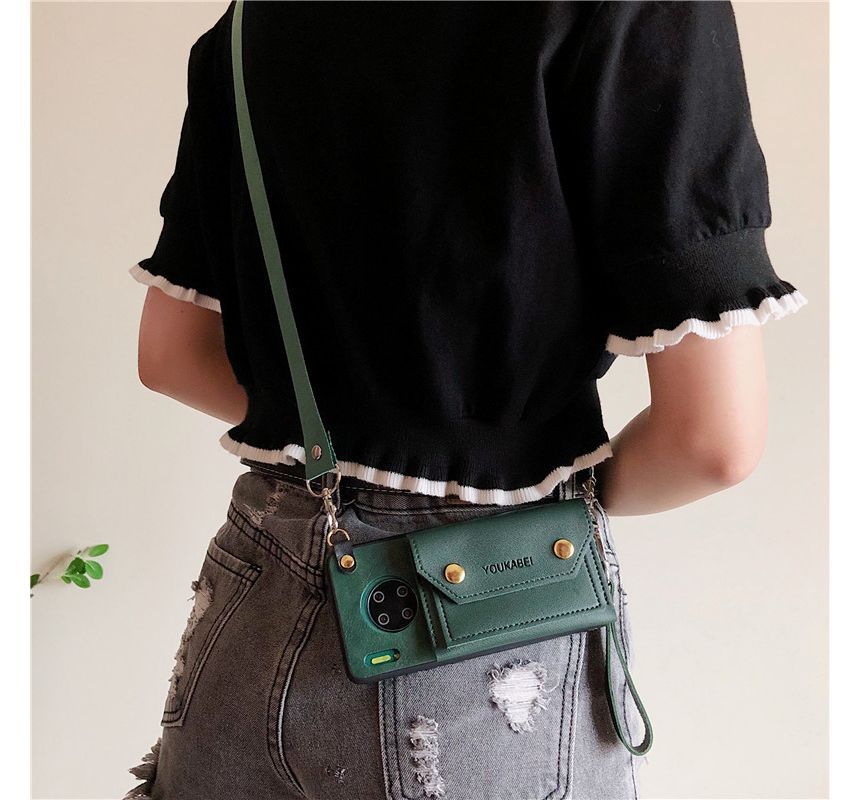 Phone Faux Leather Case Purse Coin