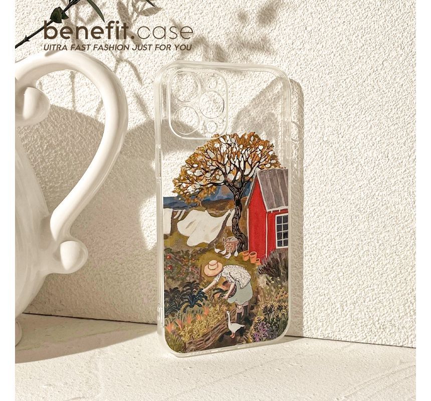 Phone Transparent Case Scenery