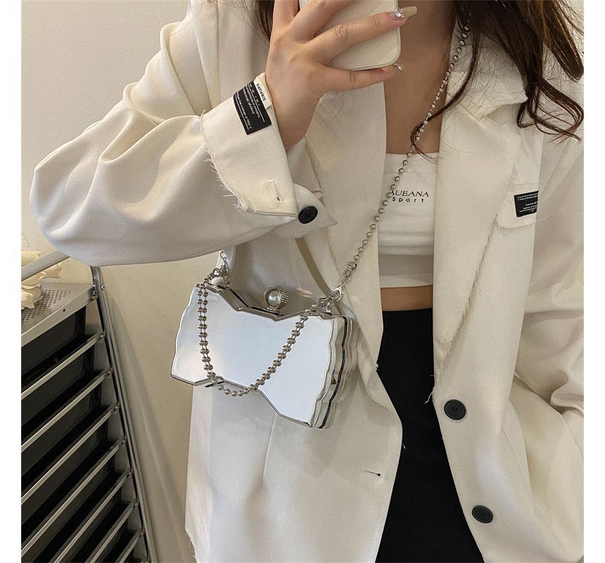 Chain Crossbody Bag Bow