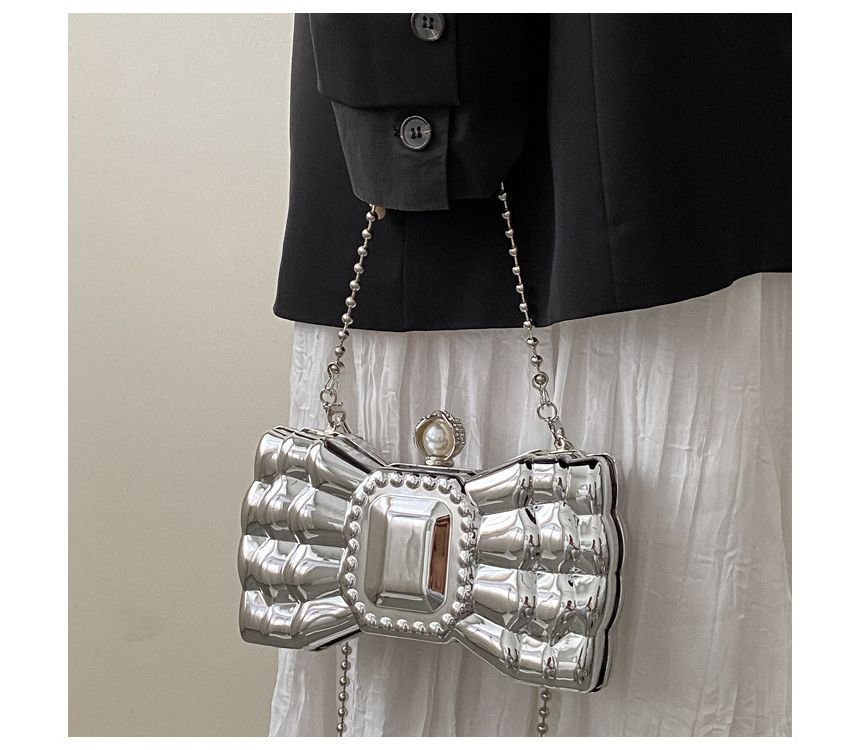 Chain Crossbody Bag Bow