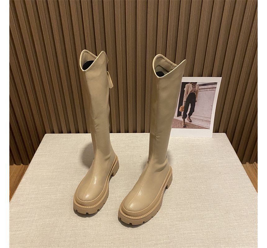 Tall Boots Cowboy Platform