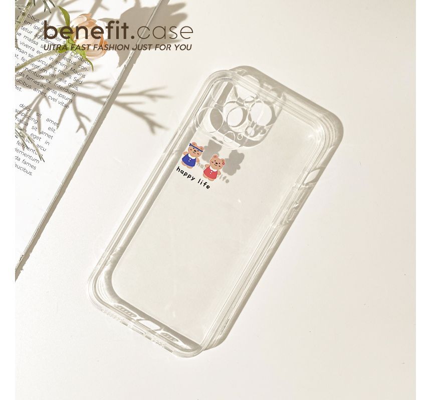 Bear Phone Transparent Case