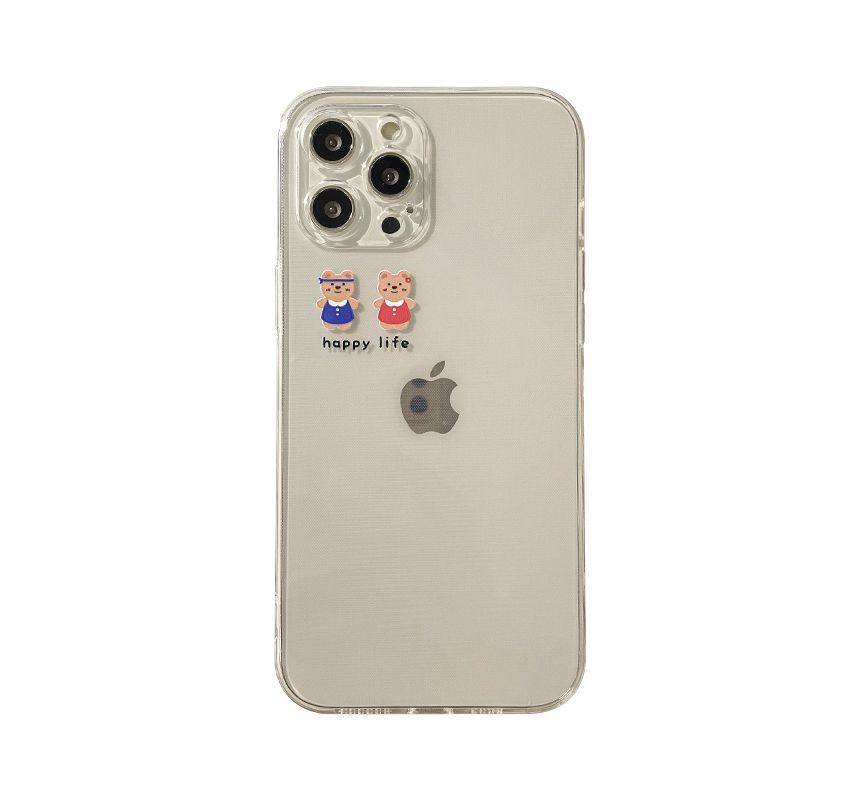Bear Phone Transparent Case