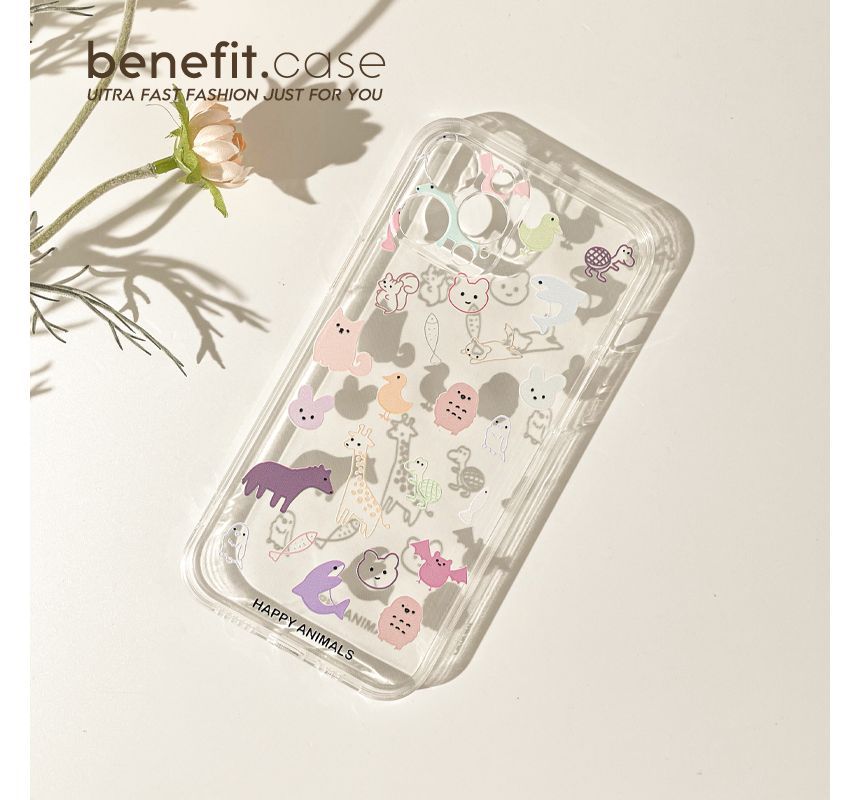 Case Animal Transparent Phone