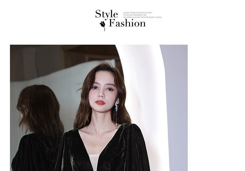 Flower Evening Gown A-Line Embroidered