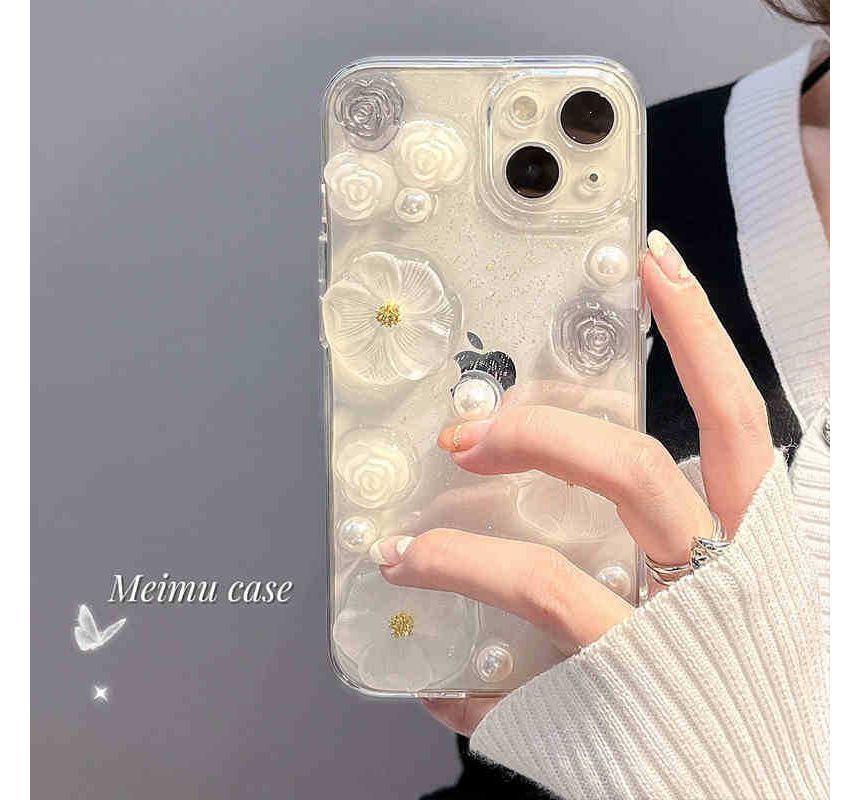 Case 3D Flower Phone