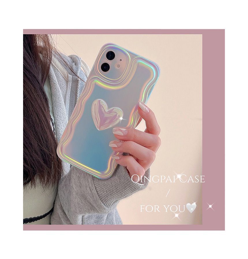 Hologram Phone Case Heart