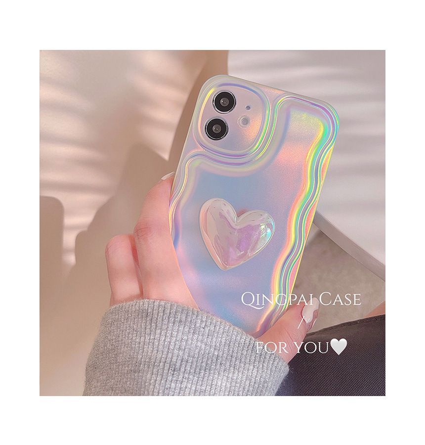 Hologram Phone Case Heart