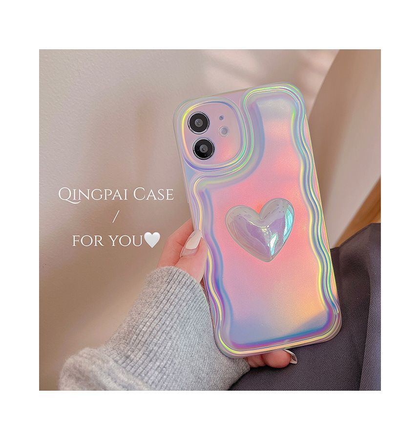 Hologram Phone Case Heart