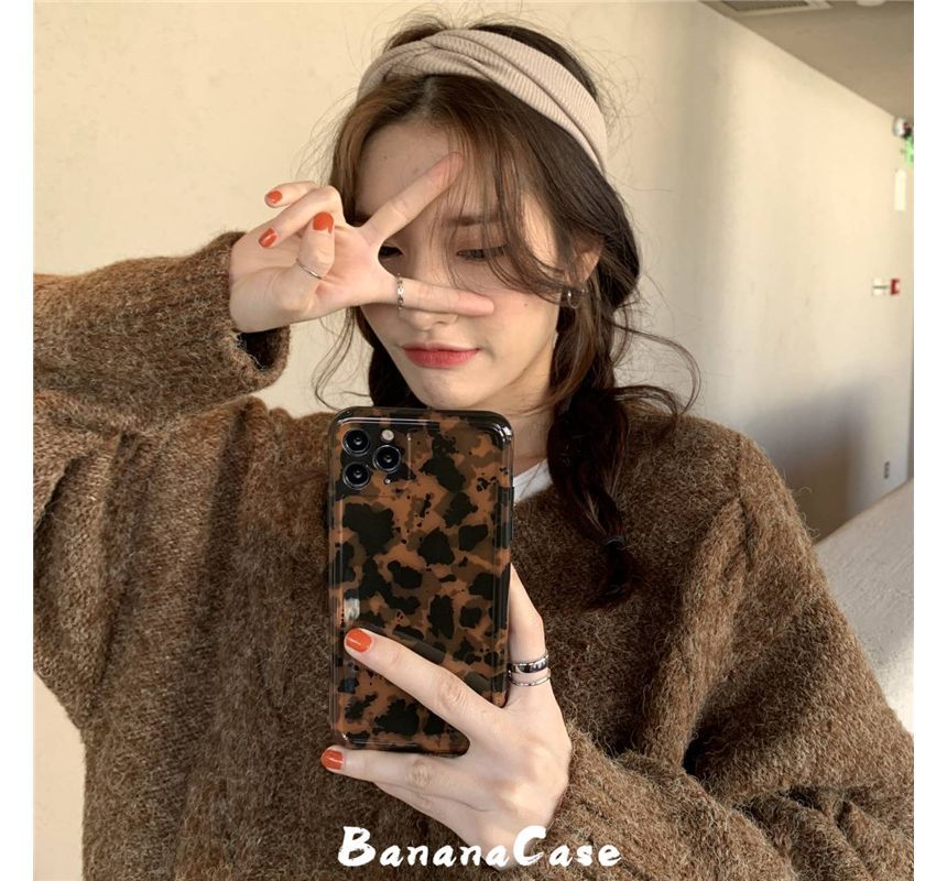 Phone Leopard Case Print