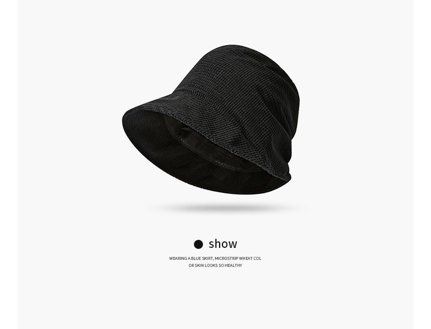 Waffle Plain Bucket Hat