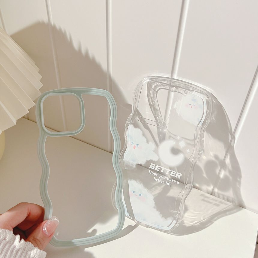 Cloud Transparent Phone Case