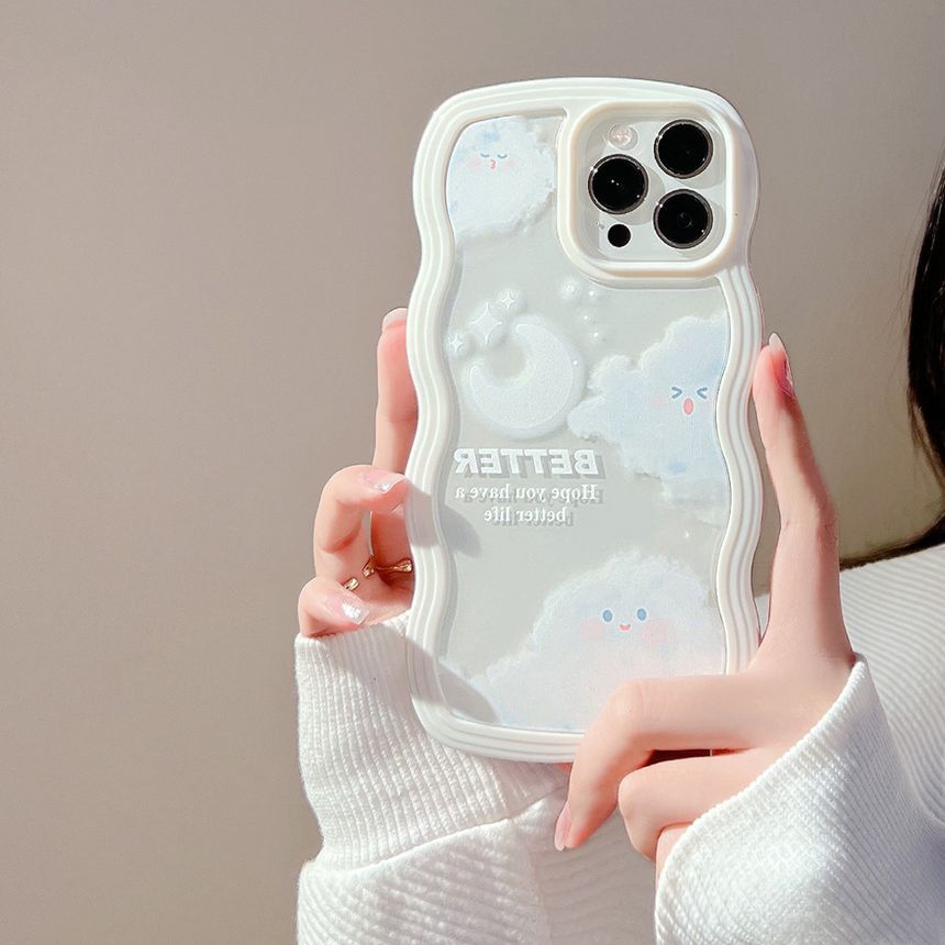 Cloud Transparent Phone Case