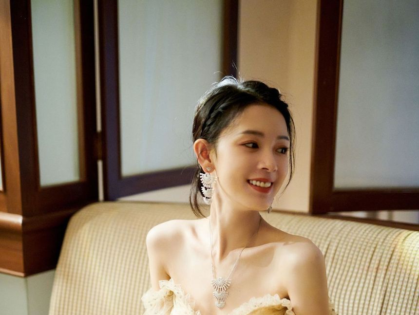 Sequin Gown Shoulder Off Tiered Evening A-Line Short-Sleeve Mesh