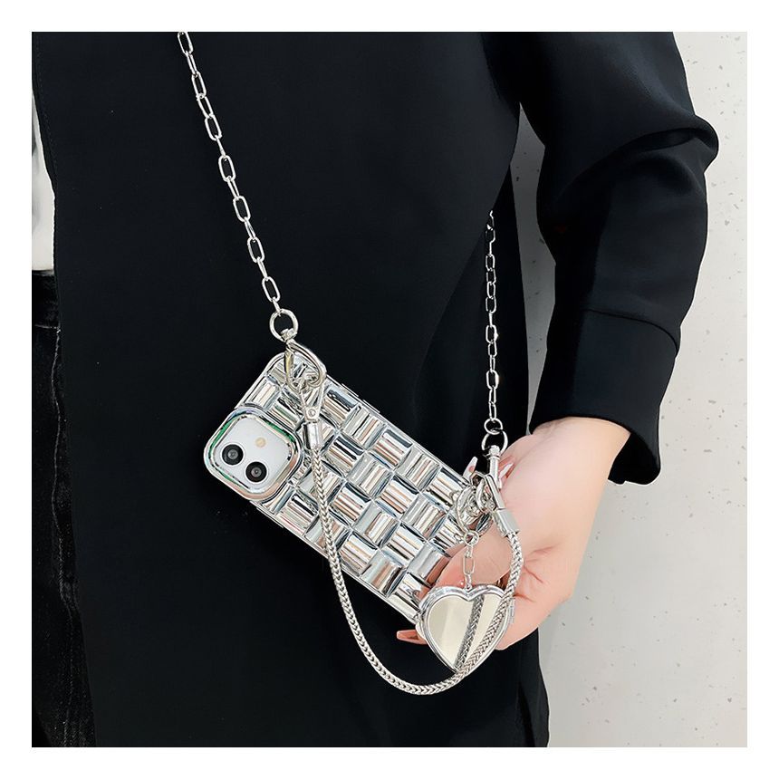 Metallic Chain Case Phone