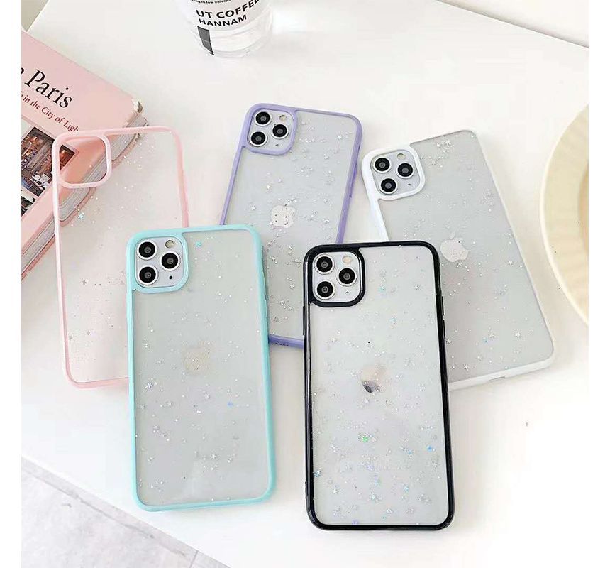 Gold Leaf Case Phone Transparent