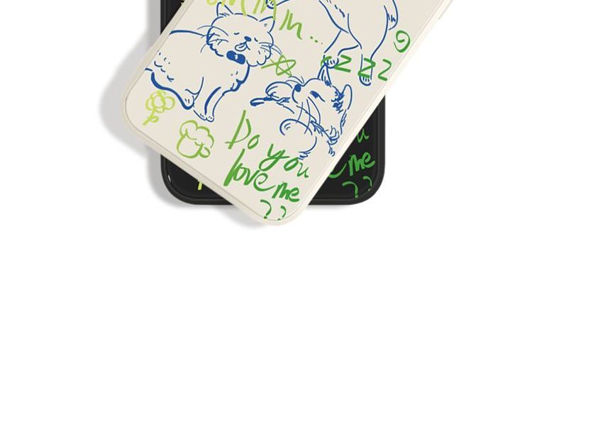 Phone Cat Print Case