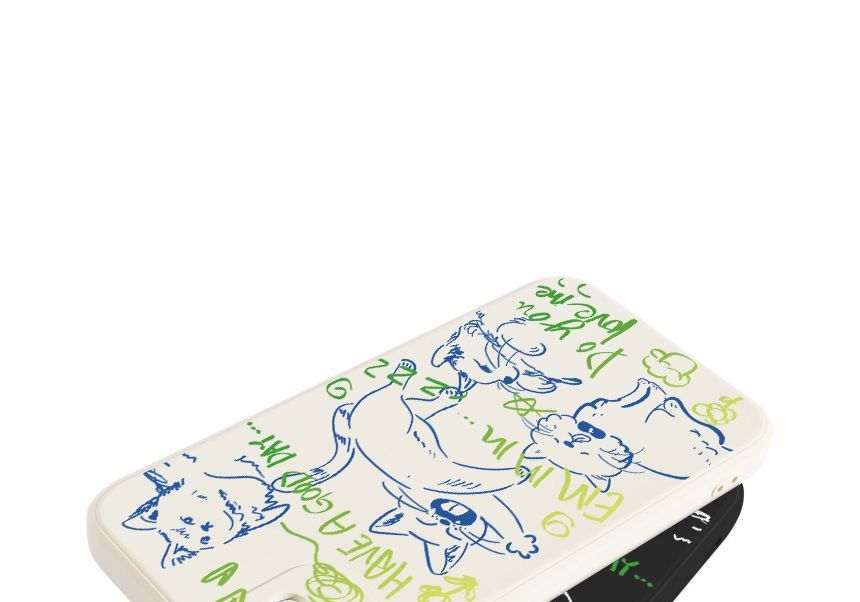 Phone Cat Print Case